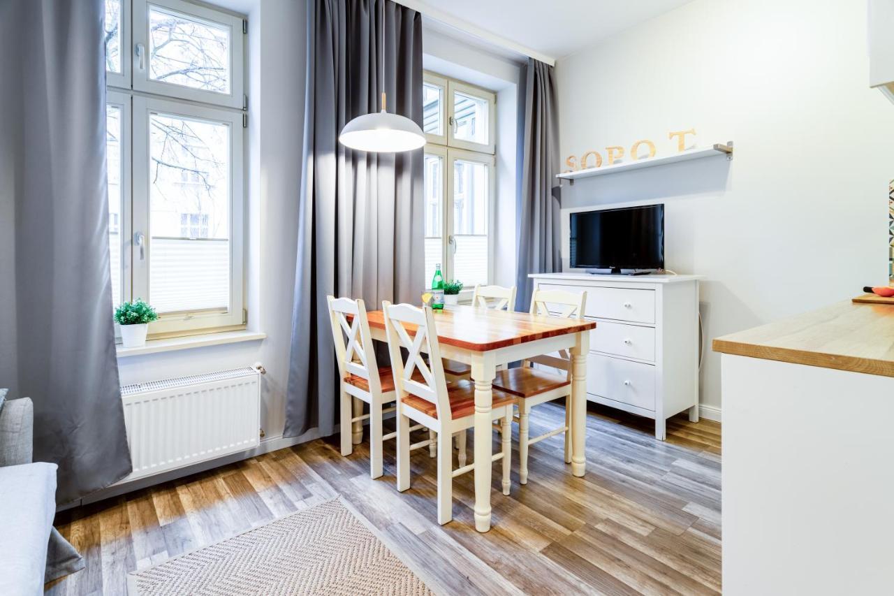 Victus Apartamenty, Villa Haffnera 索波特 外观 照片