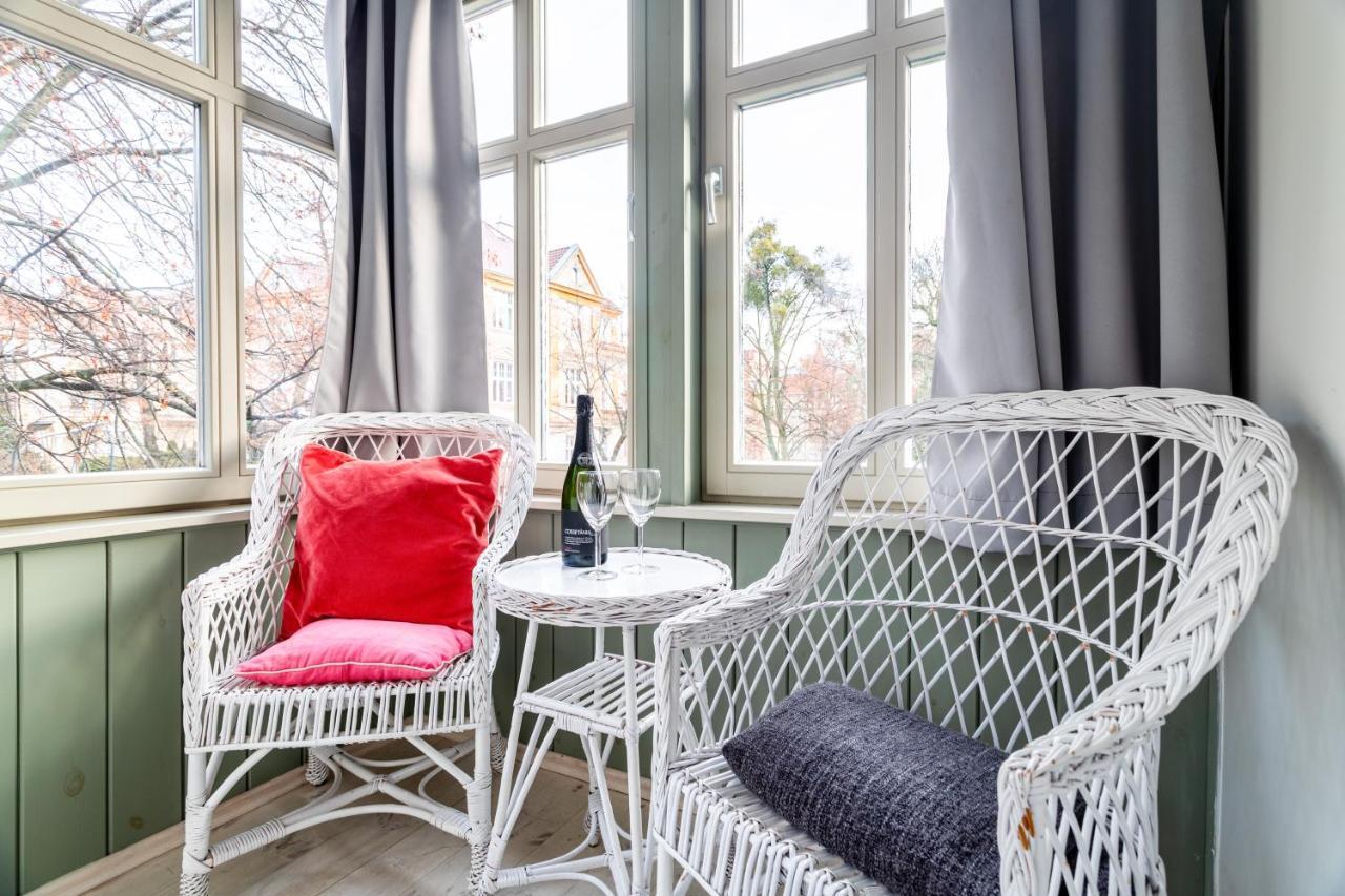 Victus Apartamenty, Villa Haffnera 索波特 外观 照片